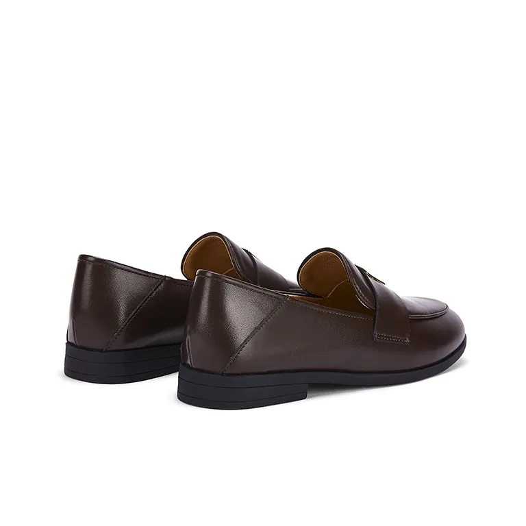 DAPHNE Loafers Women's Black/Brown-9