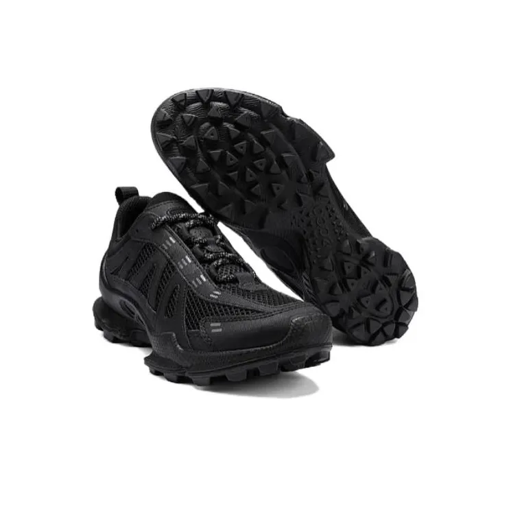 Ecco Biom C Trail Low Top Casual Shoes Women's Black-3