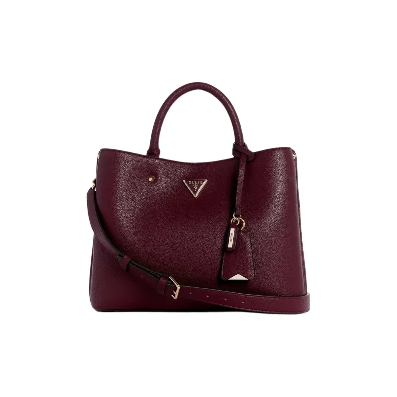 GUESS Litchi Grain Artificial Leather Shoulder Bag Crossbody Bag Handbag Women's Purple-0