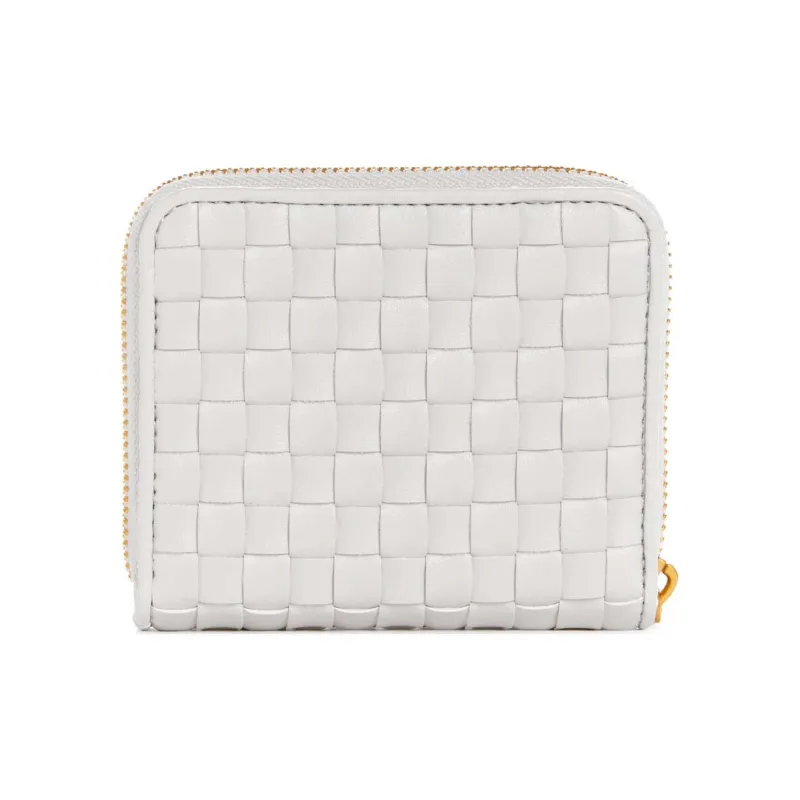 GUESS Artificial Leather Wallet Small Size Women's White-1