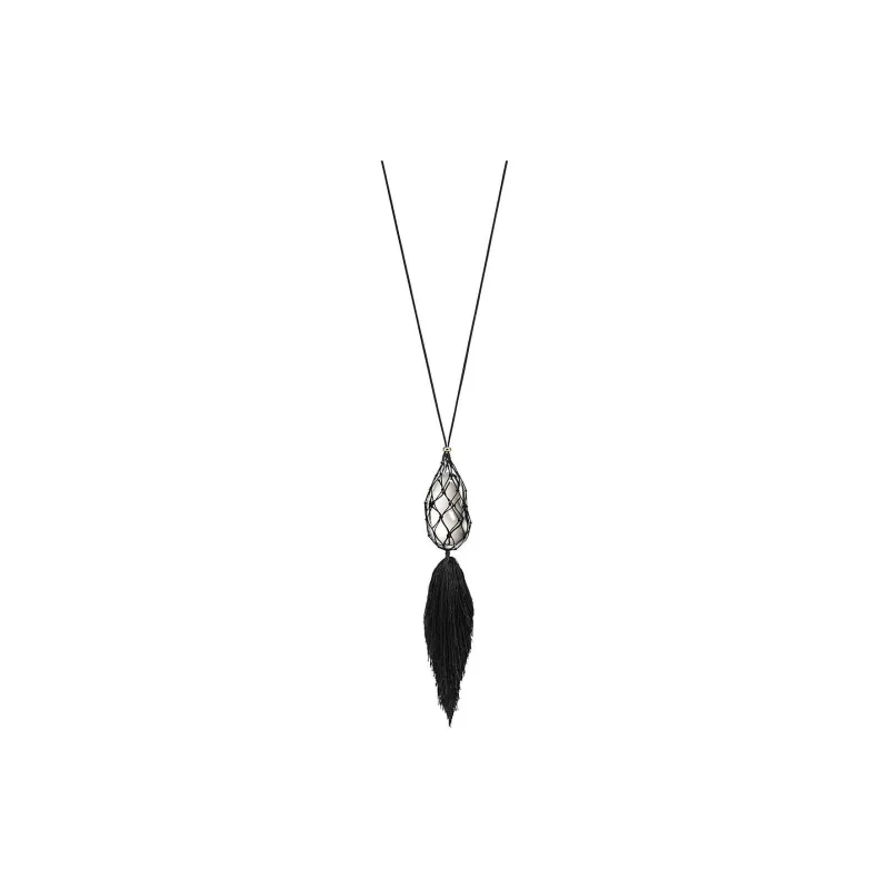 TIFFANY & CO. Silk Crystal Necklaces Unisex Black-0