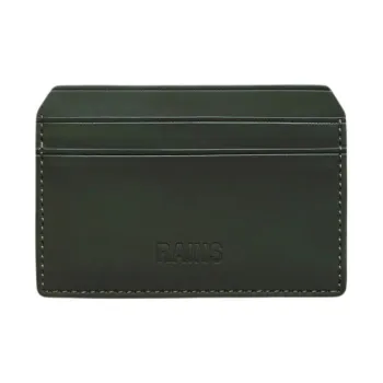 Rains Polyester Card Holder Unisex Green