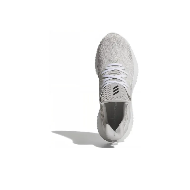 Adidas AlphaBounce Beyond Cushioned Wear-Resistant Breathable Low-Top Running Shoes Men's Gray-4