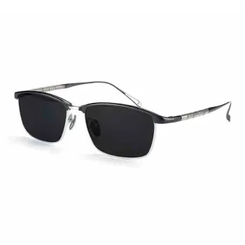 MORTON MUNCH Titanium Alloy Square Sunglasses Men's