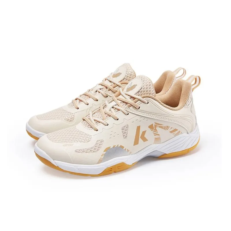 Kawasaki Glory Series Badminton Shoes Unisex Low Top Yellow-3