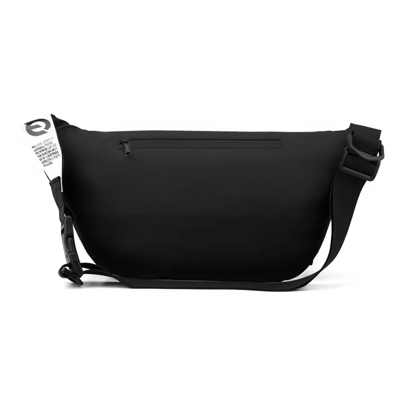 MEXICAN Fabric Crossbody Bag, Sling Bag Regular Unisex Black & White/Black & Orange-2