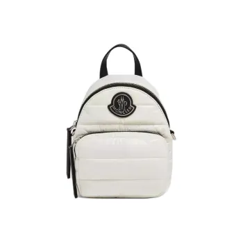 Moncler Kilia Nylon Shoulder Bag Crossbody Bag Small Size Women's White