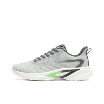 361° Cushioned Wear Resistant Support Low Top Running Shoes Men's Gray