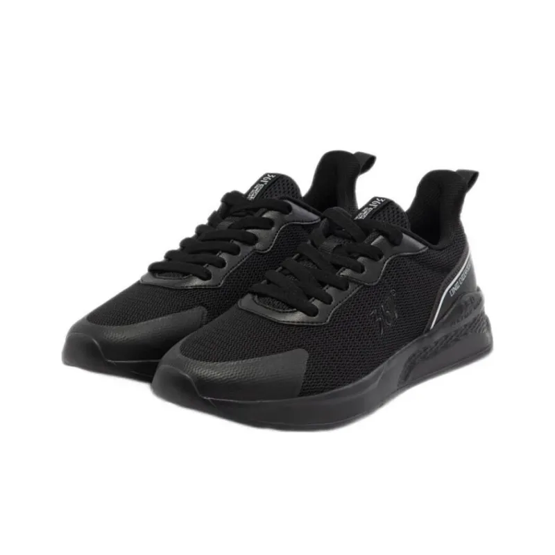 361° Slip Resistant Running Shoes Men's Black Silver-2