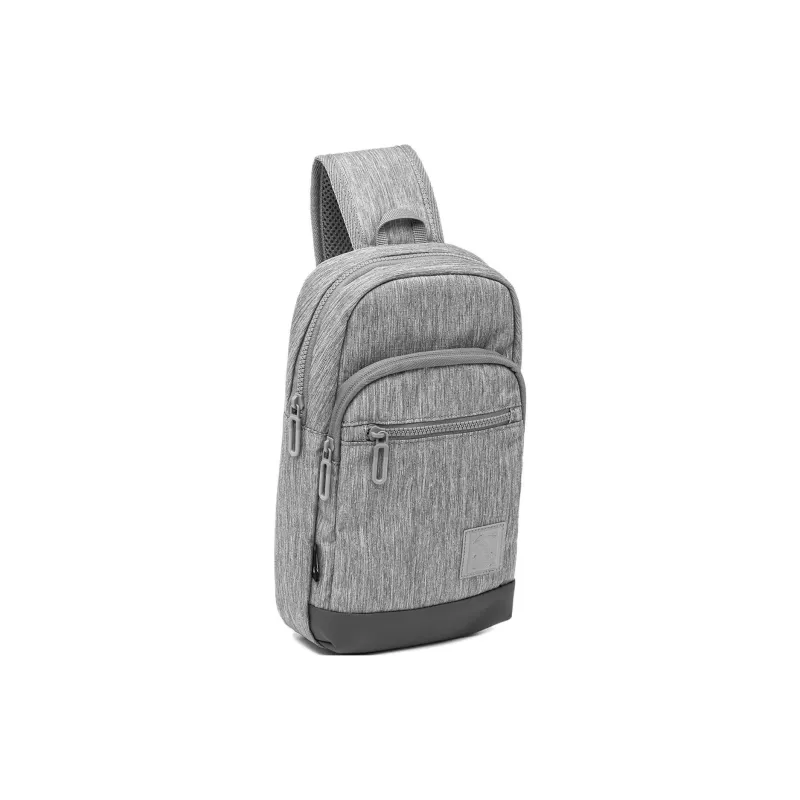 LiNing Sports Life Collection Polyester Shoulder Bag, Crossbody Bag, Sling Bag Unisex Ultimate Gray-2