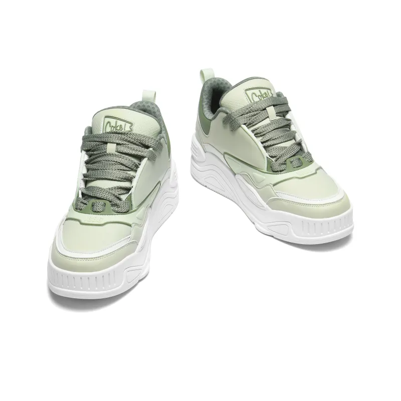 Coca-Cola Anti-Slip And Wear-Resistant Height Increasing Low-Top Skateboard Shoes Unisex-9