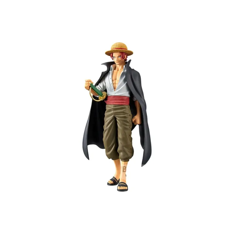BANDAI One Piece Character DXF THE GRANDLINE SERIES Red-Haired Jack Bonus Gifts 17cm-1