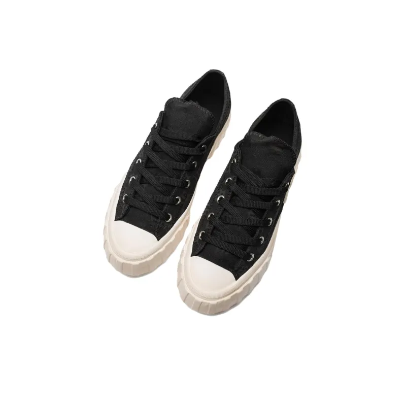 Misbhv Low-Top Skateboard Shoes Women's Black-2