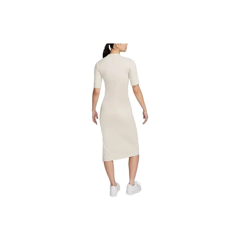 Nike Short Sleeved Dresses Women's Khaki-1