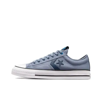 Converse Star Player 76 Anti Slip Wear Resistant Low Top Canvas Shoes Unisex Blue White