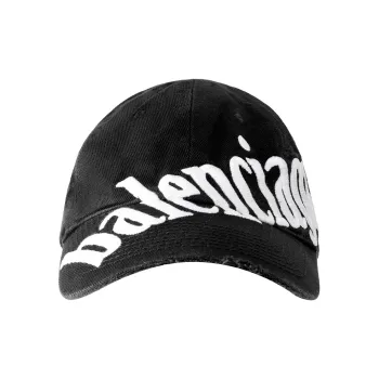 Balenciaga Women's Diagonal Baseball Cap