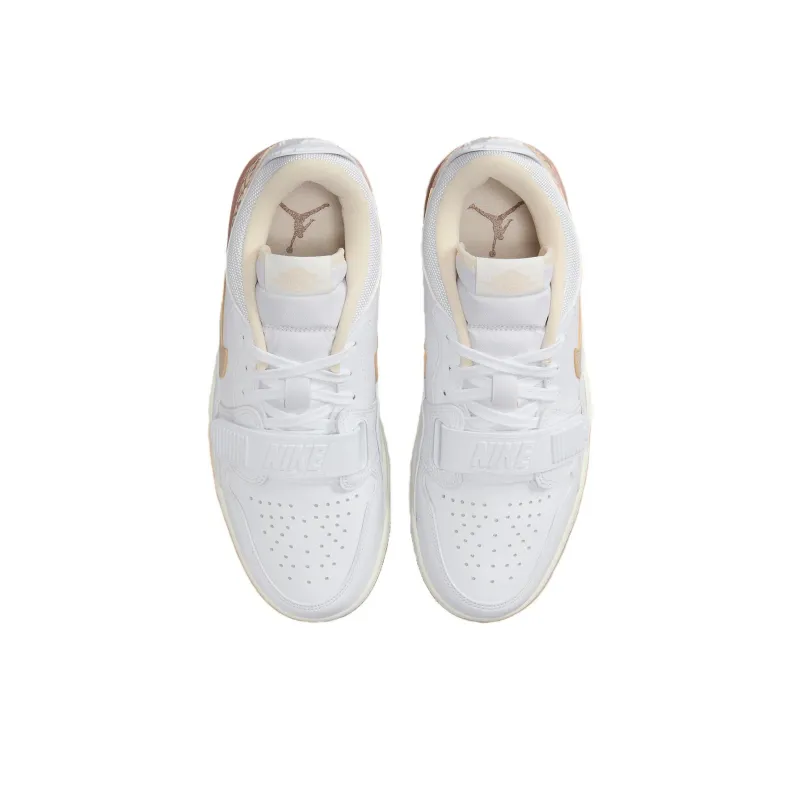 Jordan Legacy 312 Low White Archaeo Brown Women's-3