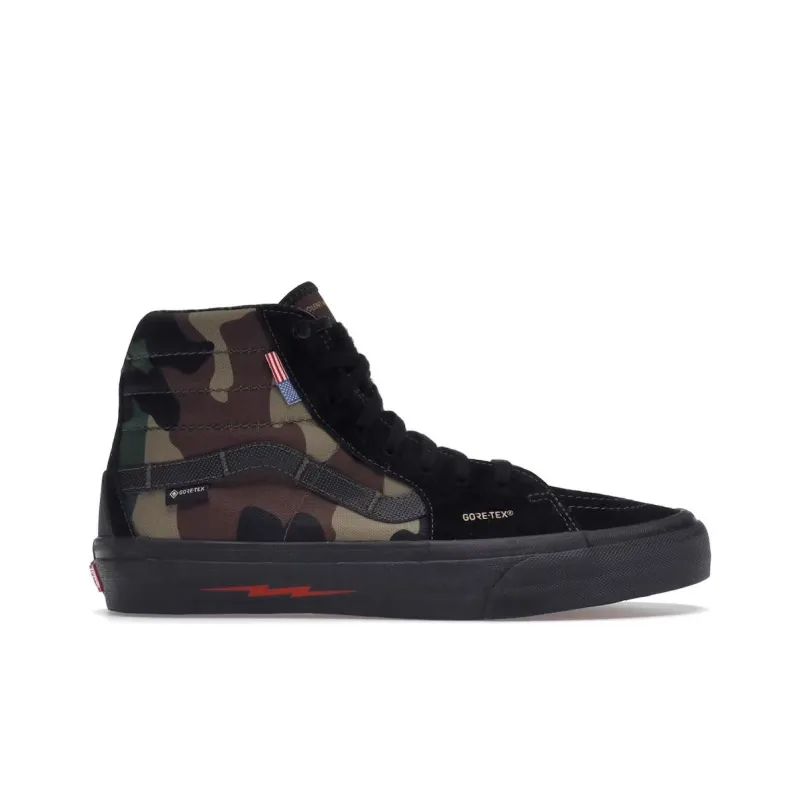 Vans Sk8 Hi Notchback GORE TEX Defcon Woodland Camo-1