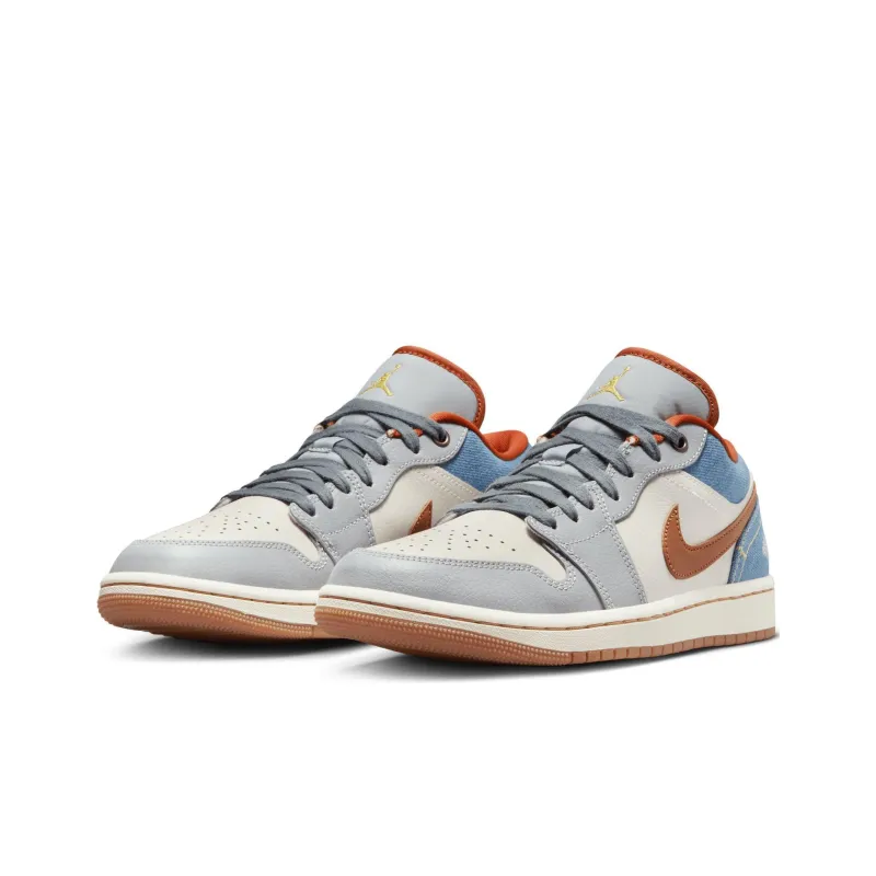 Jordan 1 Low Phantom Denim Women's-2