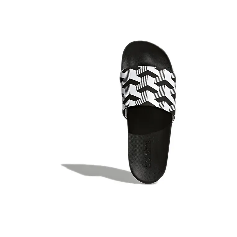 Adidas Adilette Cf+ Link Slippers 'Black White'-4