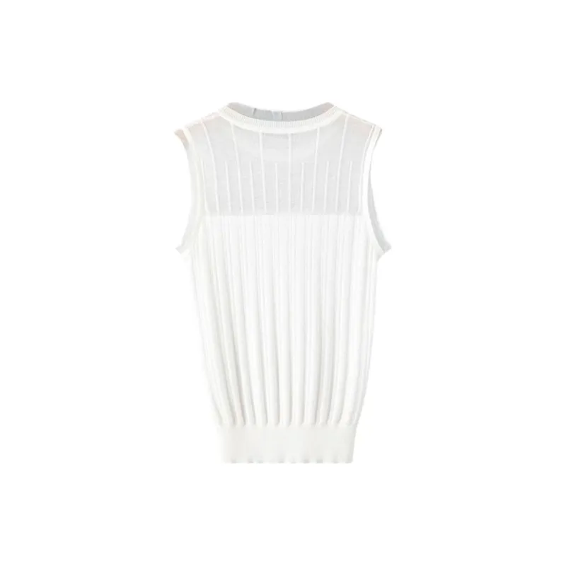 Late White Knitwear Women's White-1
