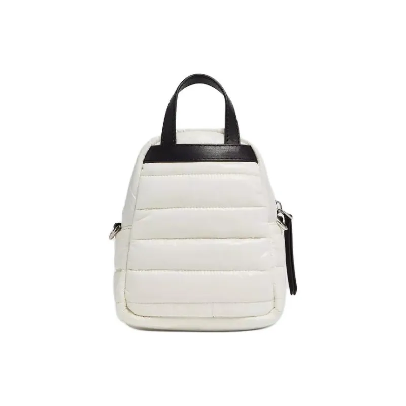 Moncler Kilia Nylon Shoulder Bag Crossbody Bag Small Size Women's White-3