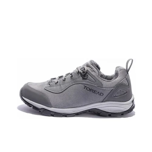 TOREAD Hiking / Trekking Shoes Men Low-Top Gray