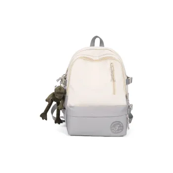TAKI Nylon Commute Versatile Students Backpack Unisex Couple's Version Medium Size Multicolor