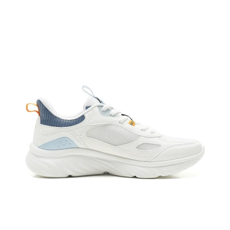 XTEP Running Shoes Men Low Top Sail White/Vintage Blue/Dusk Dusty Blue-1
