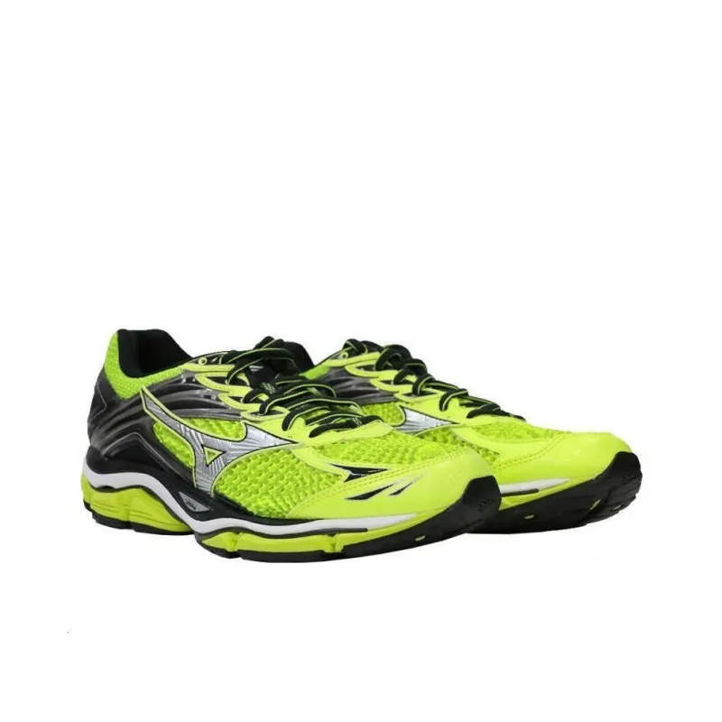 Mizuno Wave Enigma 6 Durable Breathable Low-Top Running Shoes Men's Yellow Black-3