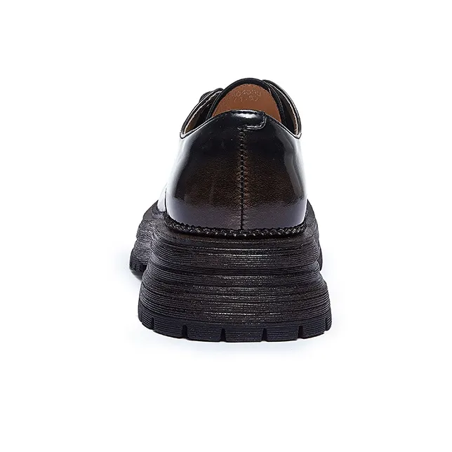 CAMEL Loafers Women's Black/Black Brown-10