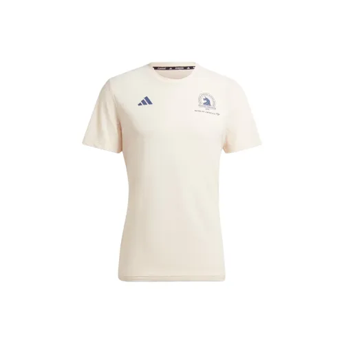 Adidas Marathon 20 T-Shirts Men Beige