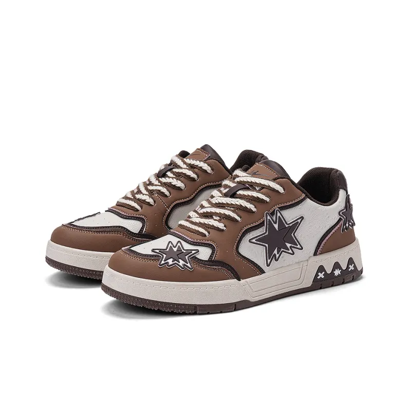 DOUBLE STAR 88 Slip Resistant Cushioning, Abrasion Resistant, Height Increasing Low Top Skateboard Shoes Unisex-28