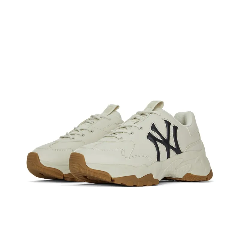 MLB Big Ball Chunky Low Top Chunky Sneakers Unisex Cream-2