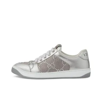 GUCCI Women's Screener 'GG Crystals Silver' Women's