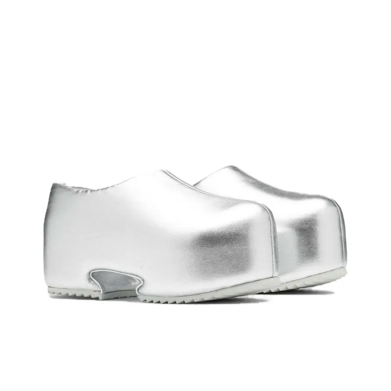YUME YUME Wrap-toe Slippers Women's Silver-2
