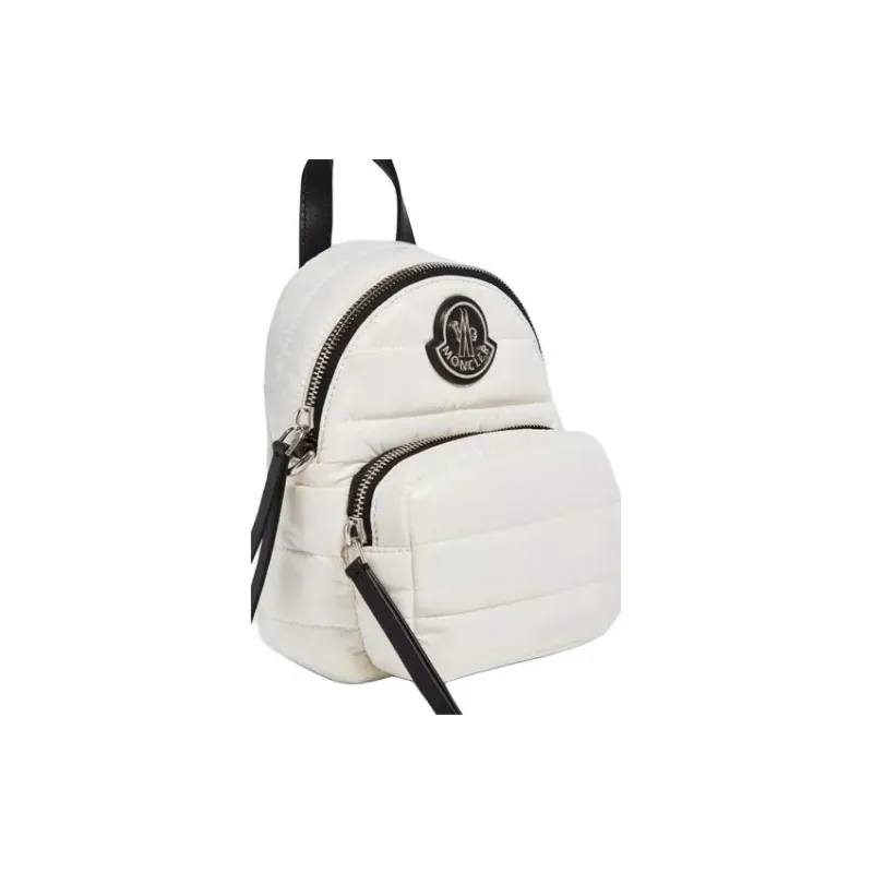 Moncler Kilia Nylon Shoulder Bag Crossbody Bag Small Size Women's White-2