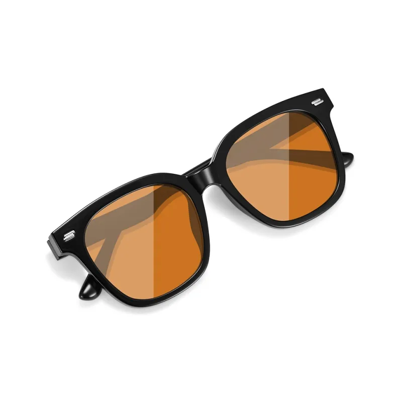 MUYKUY Square Sunglasses Unisex-5