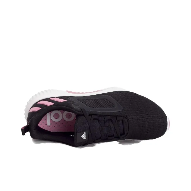 Adidas Cushioning Low Top Casual Running Shoes Women's Black-3