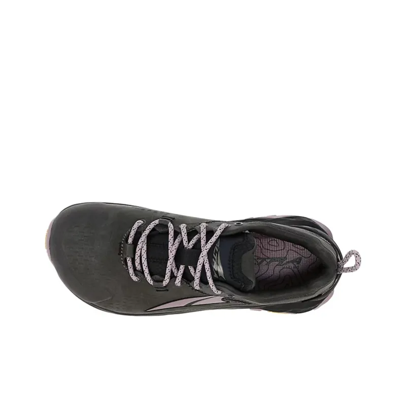 Altra Olympus 5 Shock Absorbers With Slip Resistant Features Low Top Casual Running Shoes Women's Black Purple-2