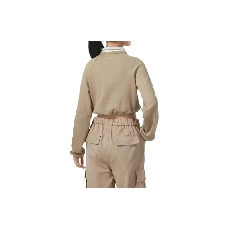Nike T Shirts Women's Khaki-1