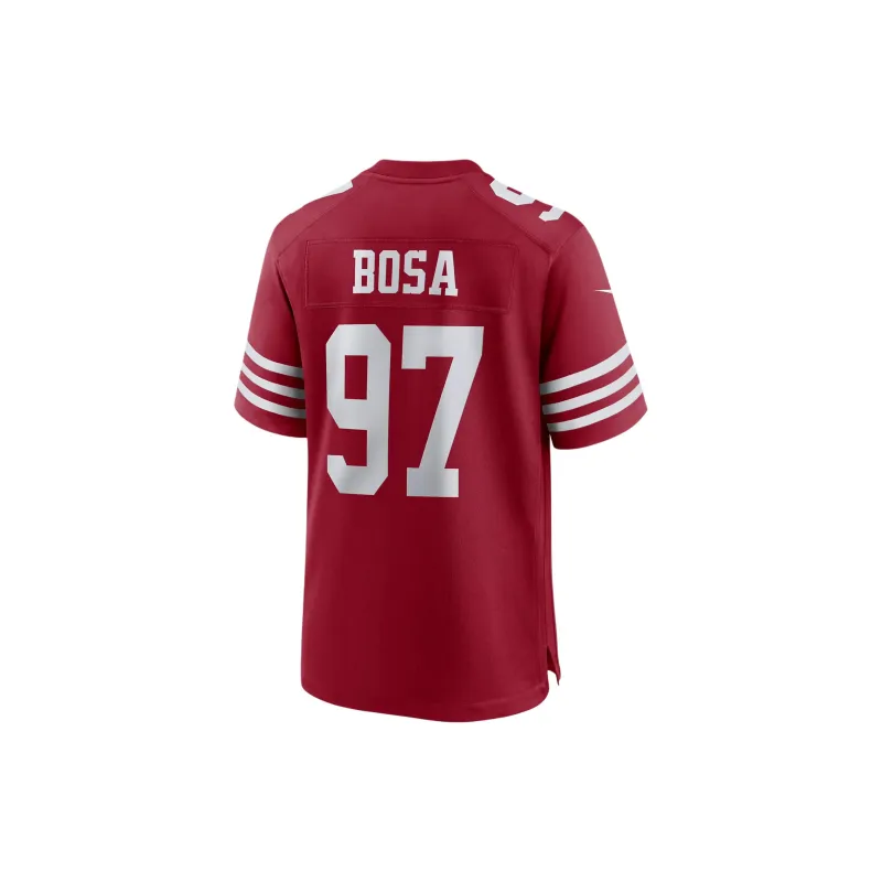 Nike Nick Bosa San Francisco 49ers Super Bowl LVIII T-Shirt Men's Red-1