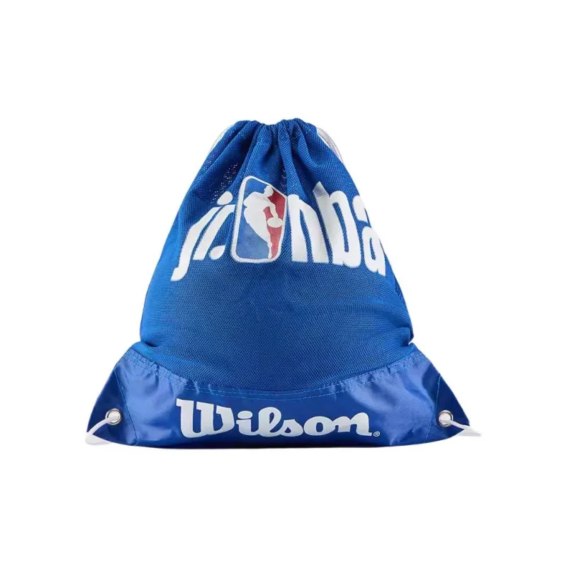 Wilson Polyester Basketball Bag Handbag Unisex Blue-1
