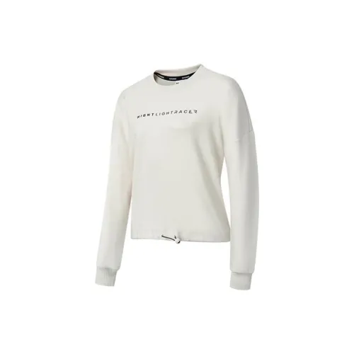 QIAODAN Sweatshirts Women's Antique Porcelain White