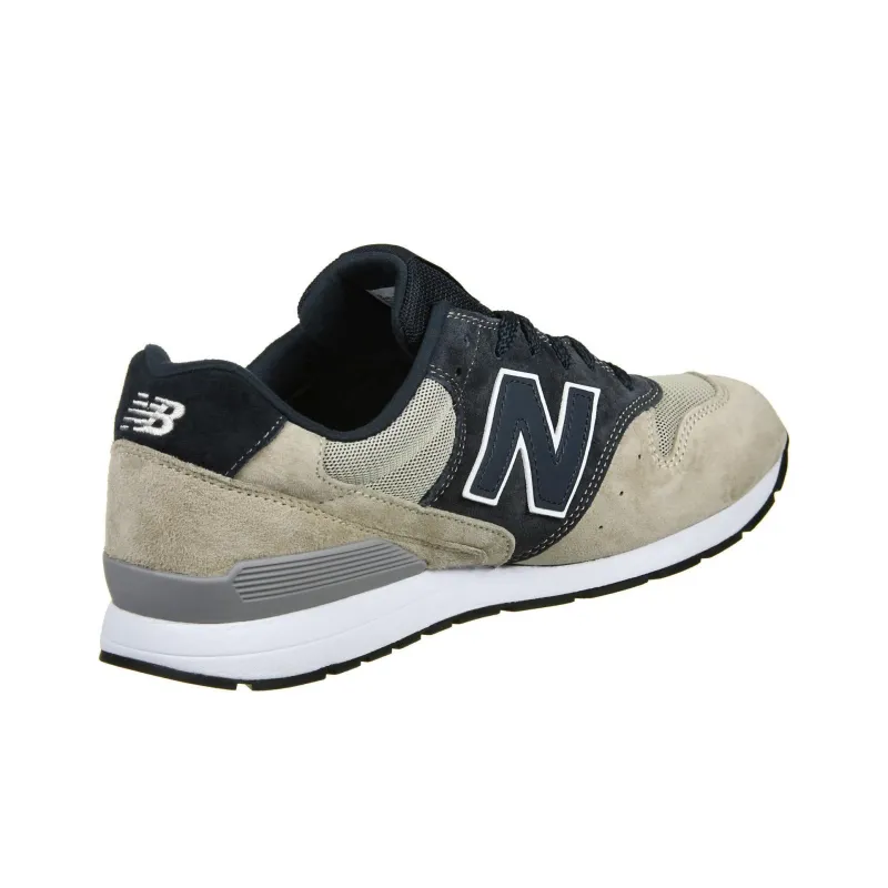New Balance NB 996 Cushioning, Slip Resistant, And Abrasion Resistant Low Top Running Shoes Men's Gray Blue-3