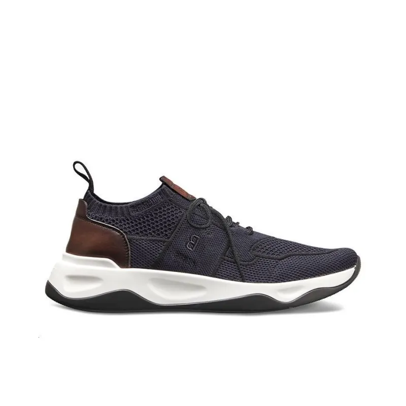 BERLUTI Shadow Low Top Sports Casual Shoes Men's Marine Blue-1