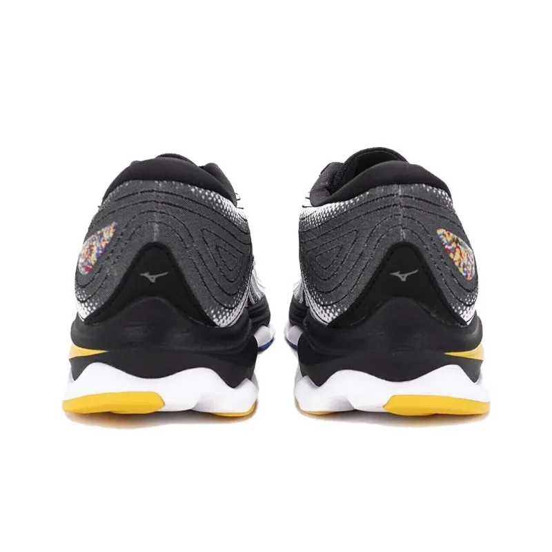 Mizuno Wave Sky 6 Super Wide 'White Blue Yellow'-3