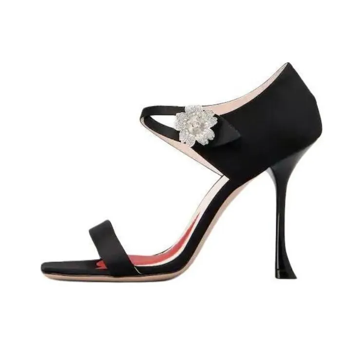 Roger Vivier I Love Vivier Strap Sandals Women's Black-0