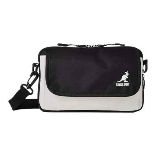 KANGOL Shoulder Bags Black/White