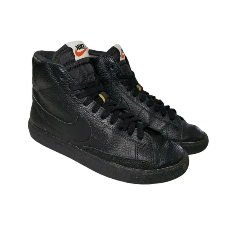 Nike Blazer Mid Triple Black GS-2